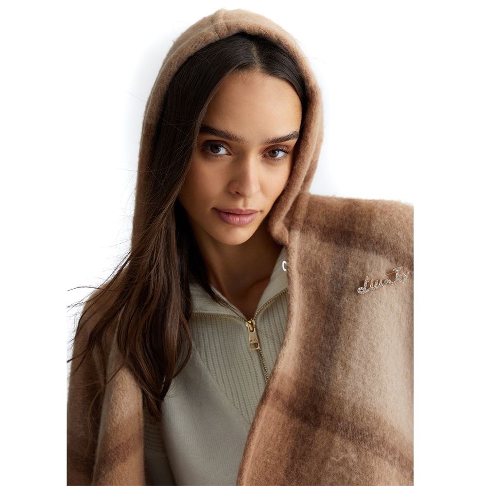 Liu Jo Check Mantella 2F4017 T0300 TRUE CHAMPAGNE