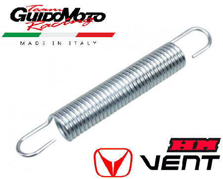 Molla Per Cavalletto Laterale Cyclingcolors – Lunghezza 128mm, Diametro 12mm, Per Moto E Scooter