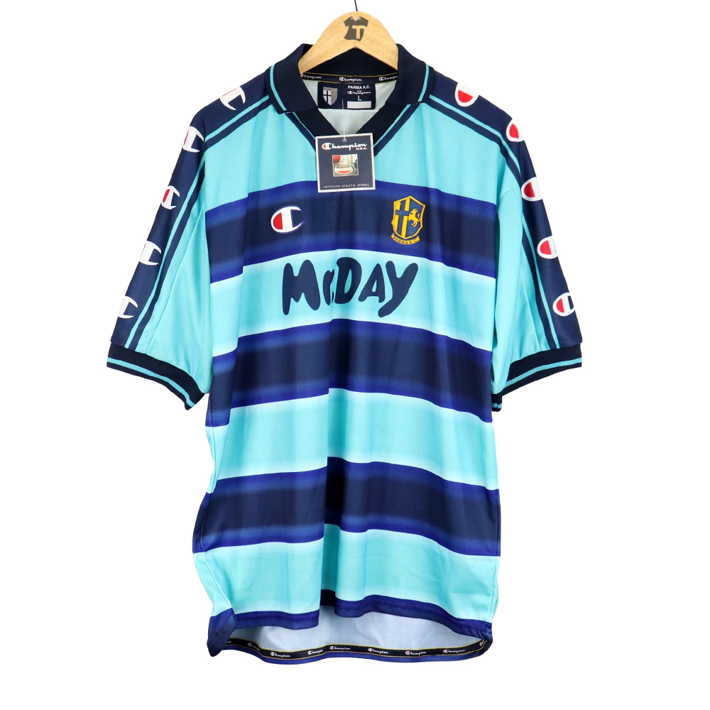 2000 01 Parma Quarta Maglia Champion McDay Nuova