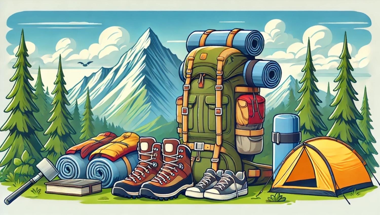 Attrezzatura per trekking di più giorni