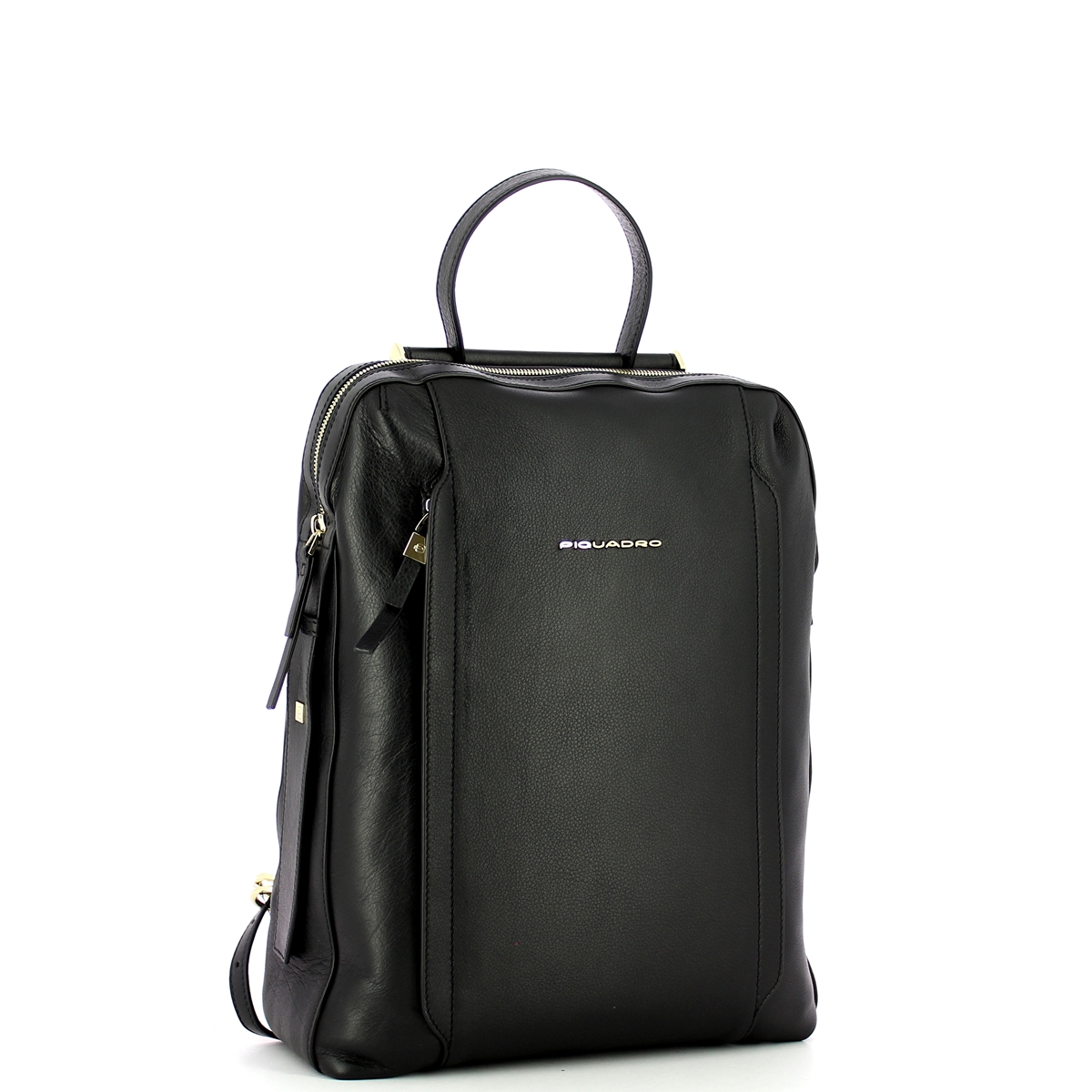 Piquadro Zaino Donna Porta Computer E Porta Ipad N Nero