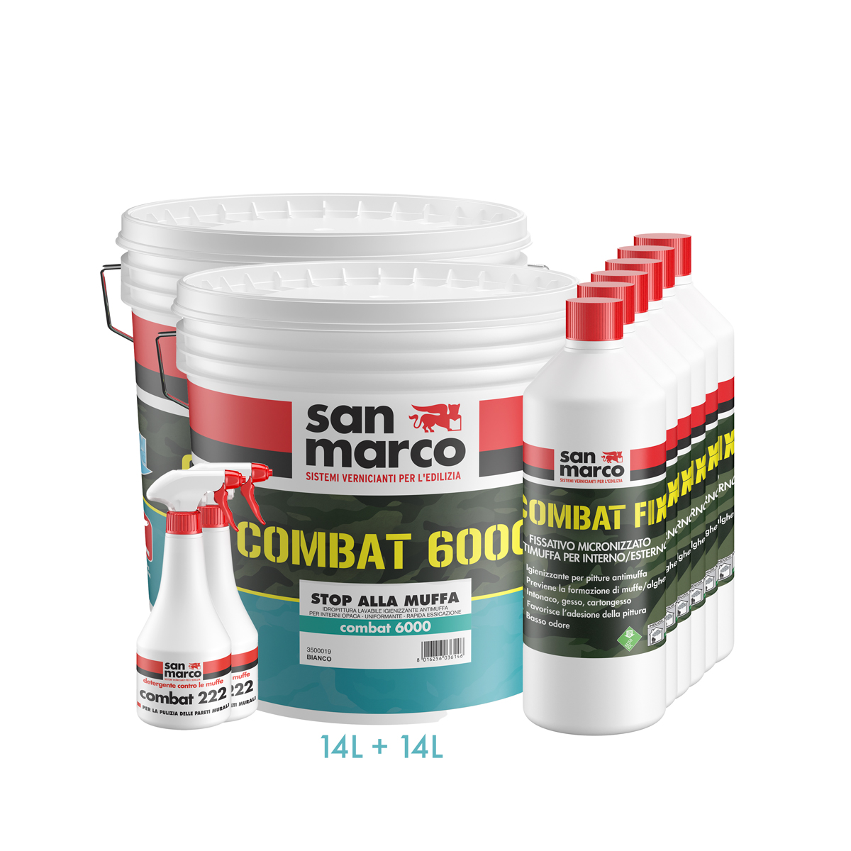 Kit casa prevenzione muffa - bianco | San Marco