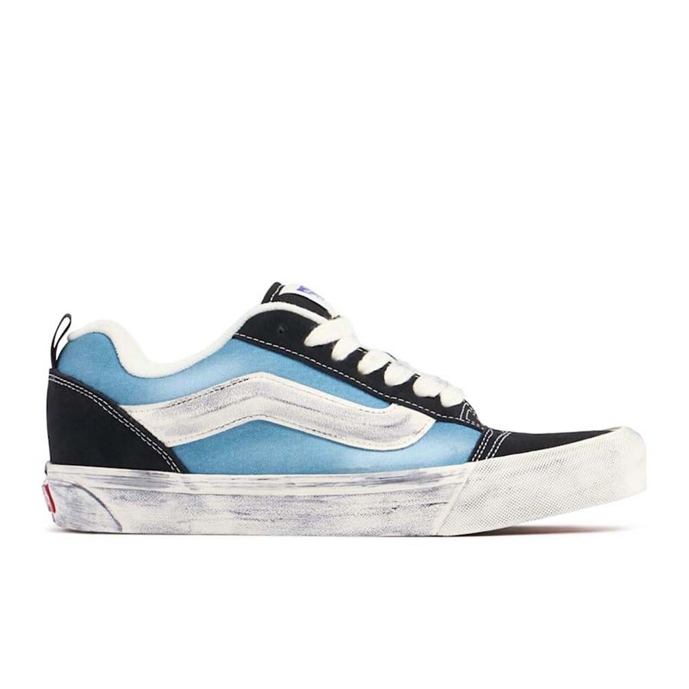 VANS Scarpe Sneakers Knu Skool Wave Washed  Blu 