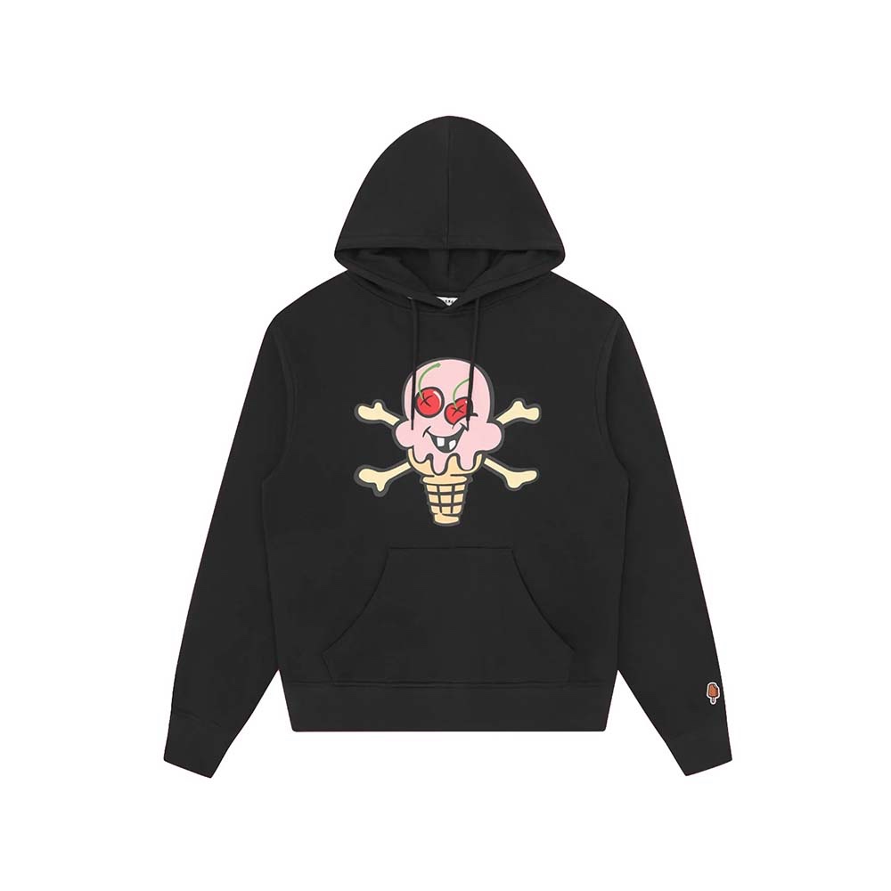 ICECREAM Felpa Cappuccio Hoodie Cones and Bones Popover