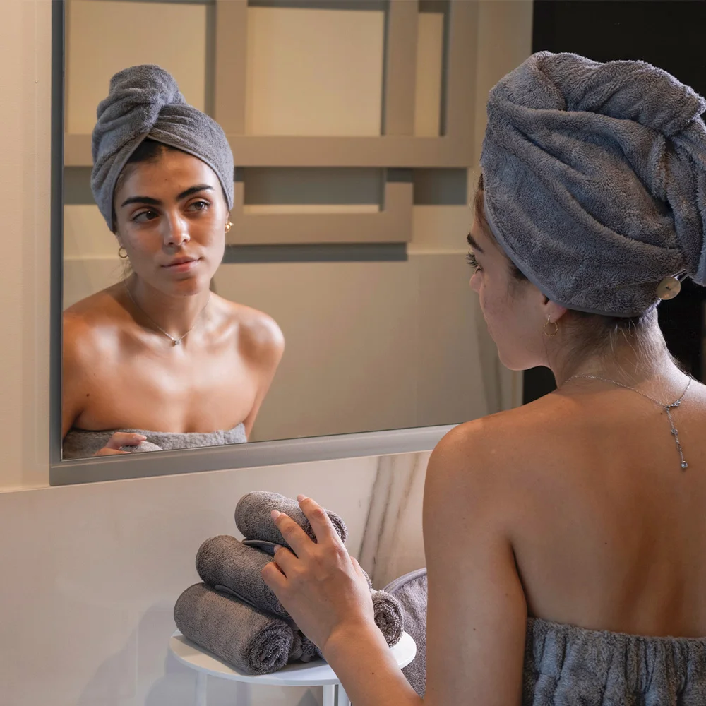 Turbante Easy Personalizzabile - Grafite 