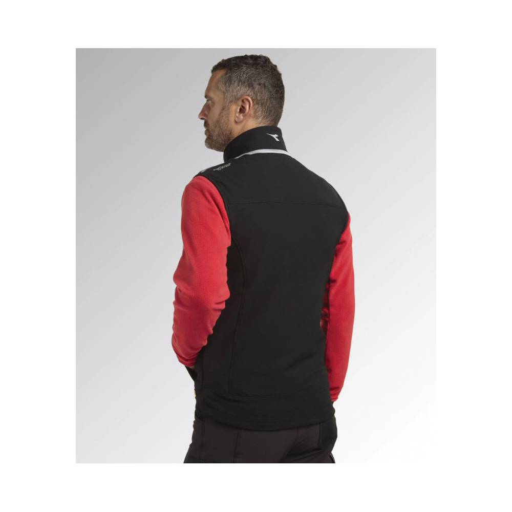 GILET VEST CARBON TECH NERO TAGLIA M
