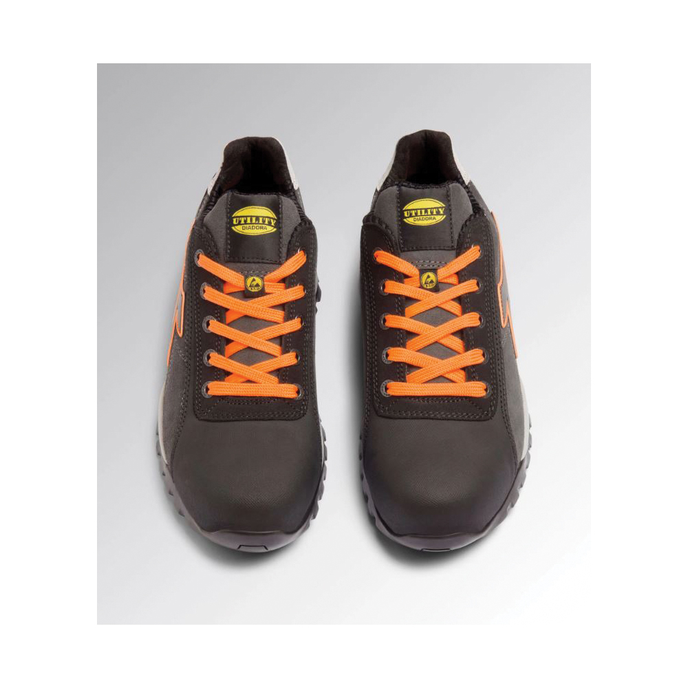 SCARPA GLOVE NET LOW S3S FO HRO N.44 GRIGIO ASFALTO/ARANCIO FLUO