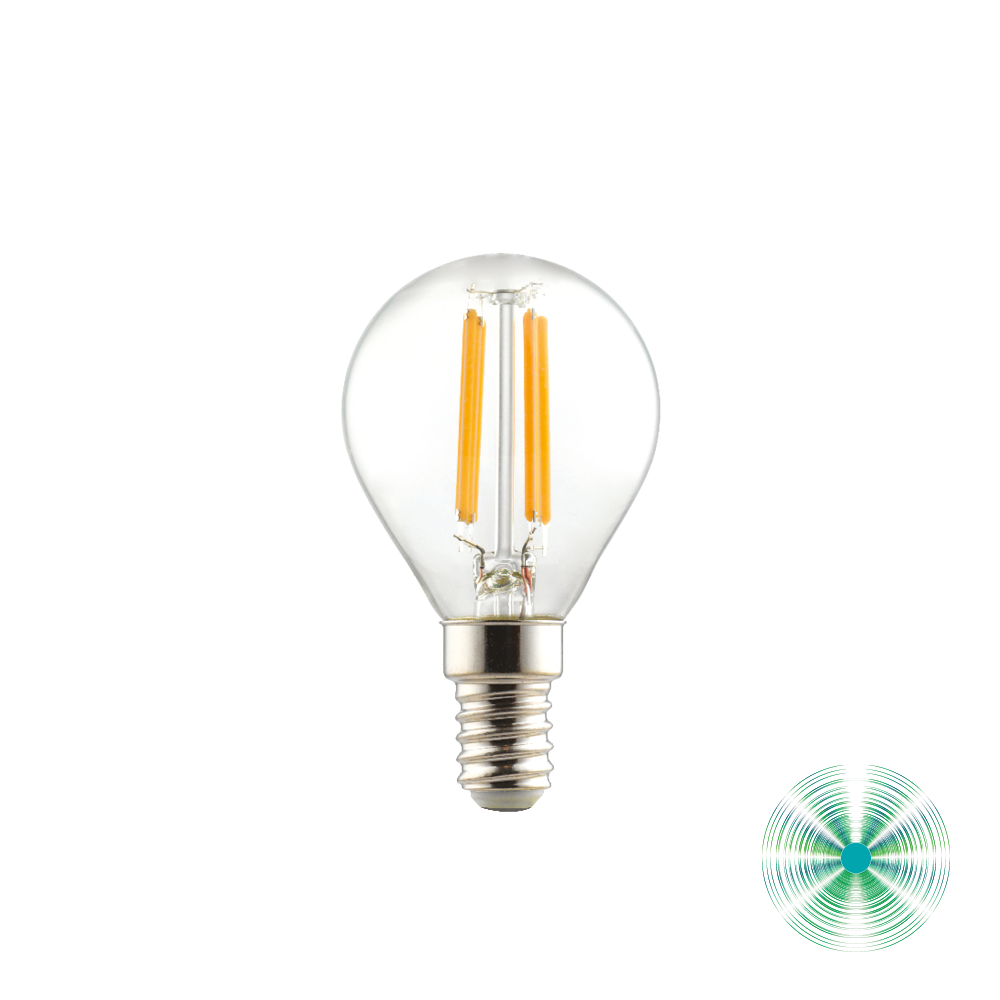 LAMPADINA FILAMENT LED G45 E14 4W 4000K