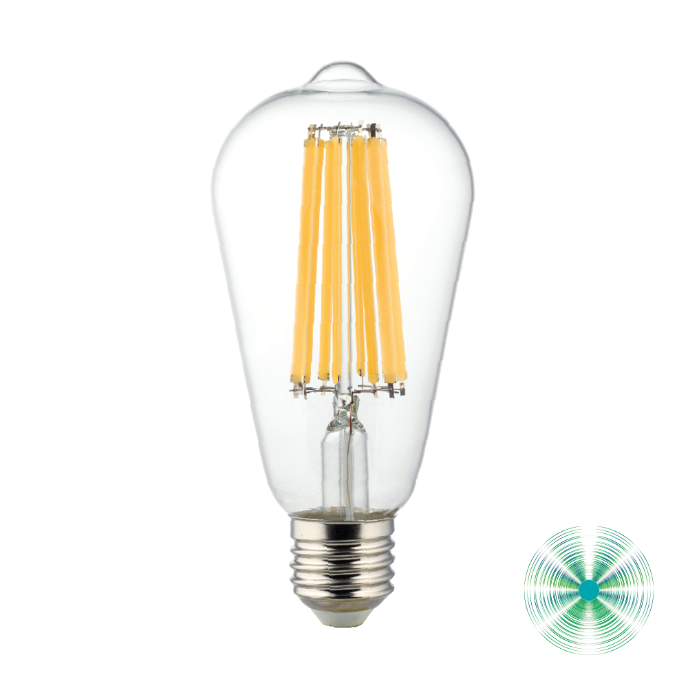 LAMPADINA FILAMENT LED ST64 E27 18W 4000K