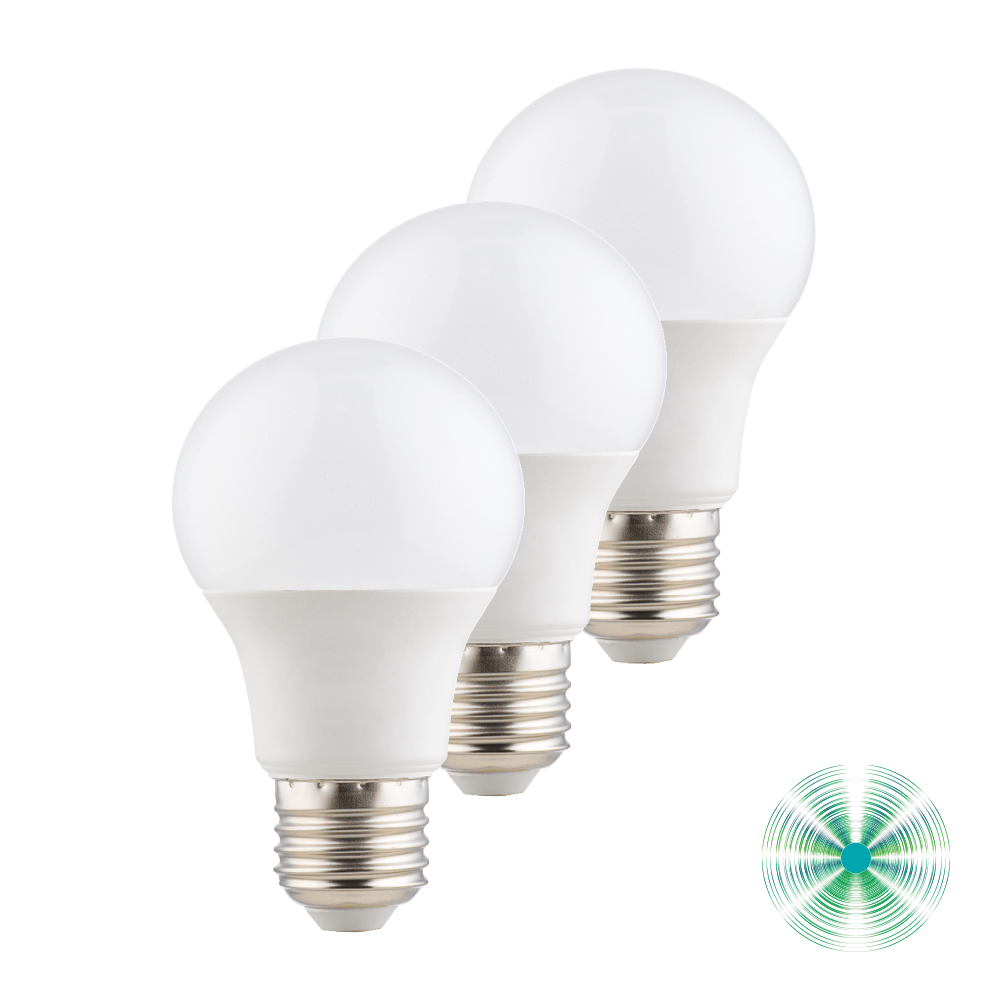 TRIPACK LAMPADINE LED A60 E27 9W 4000K