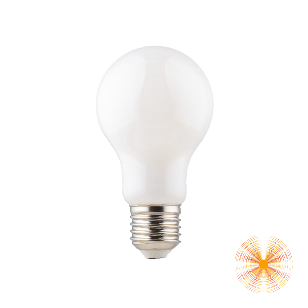 LAMPADINA LED MILKY A60 E27 8W 3000K