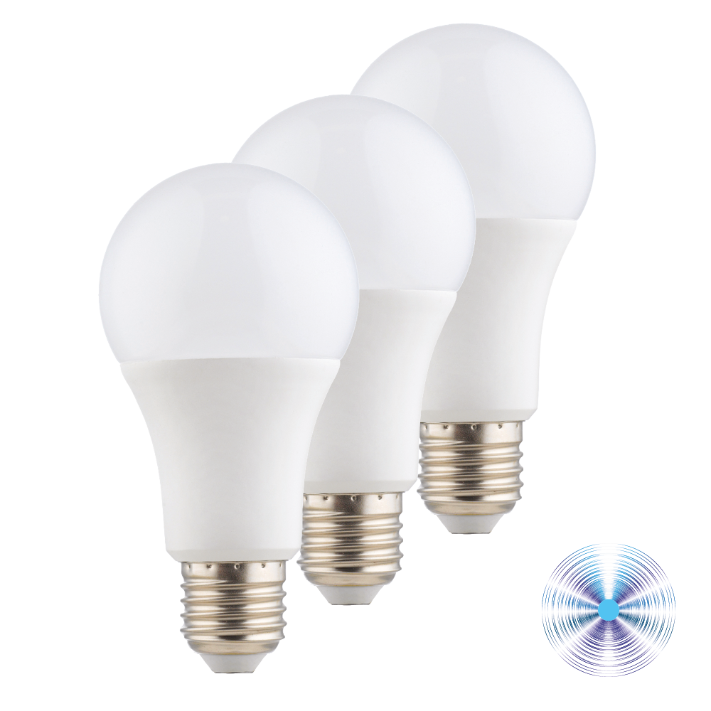 TRIPACK LAMPADINE LED A65 E27 14W 6500K