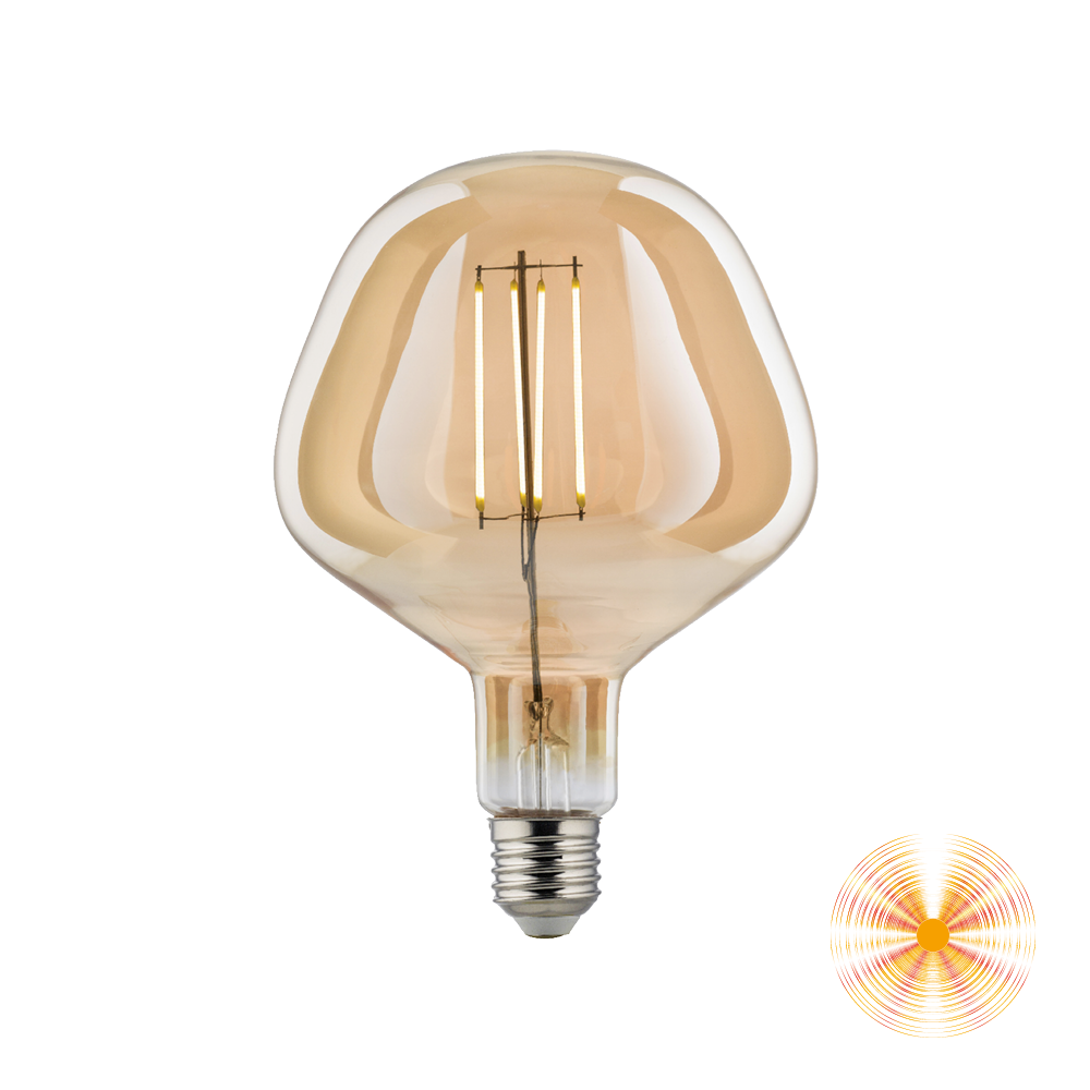 LAMPADINA VINTAGE AMBER E27 4W 2700K DIMMERABILE