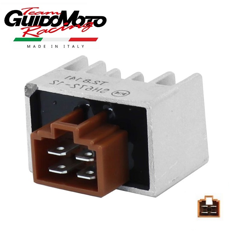 REGOLATORE TENSIONE SCOOTER APRILIA SR SCARABEO DITECH FACTORY 178026  Specialista Vespa, Lambretta, Ciao e Vintage