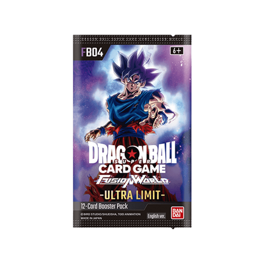Dragon Ball Super Fusion World FB-04 Ultra Limit - Busta 12 carte (ENG)
