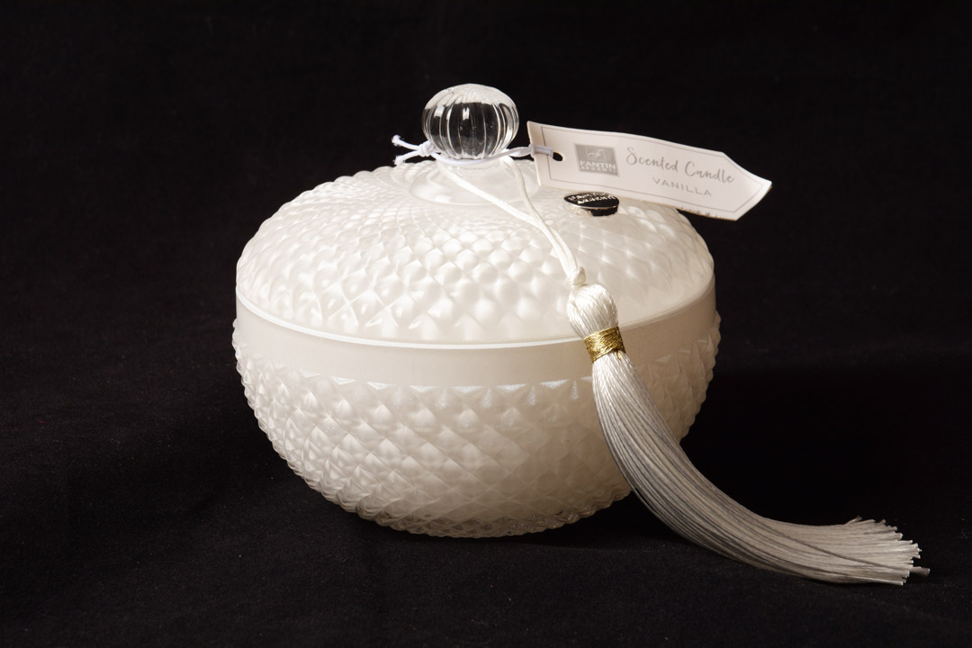 Candela in cera profumata 