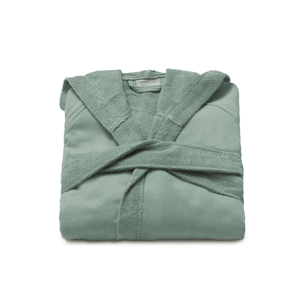 Accappatoio Sport Bambini - Verde Ulivo rr