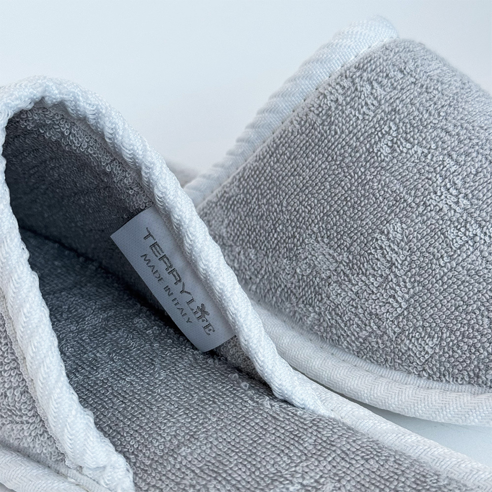 Ciabattina Bassa in Spugna di Bambù Ghiaccio 