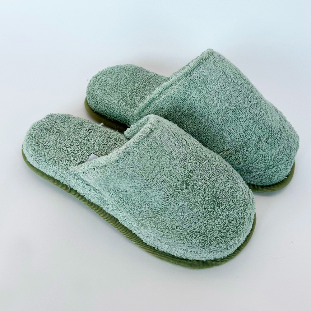 Ciabattina Alta in Spugna di Bambù Aloe 