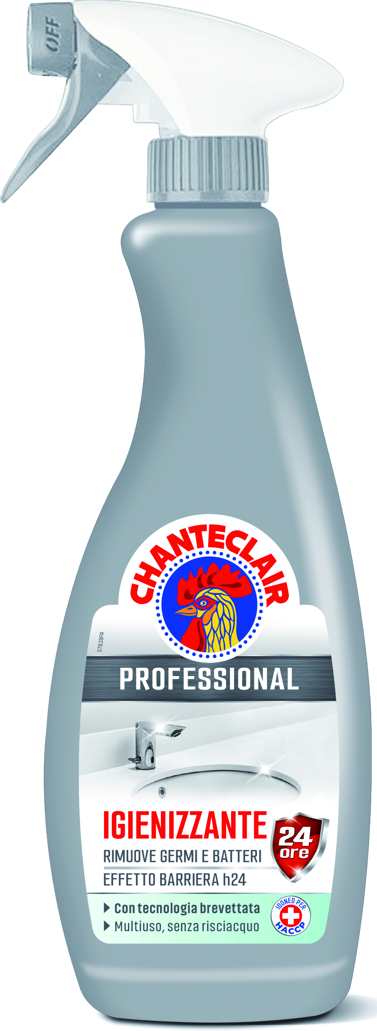 Image of Chanteclair Professional DETERGENTE IGIENIZZANTE H 24 ml. 700 8.00 pz