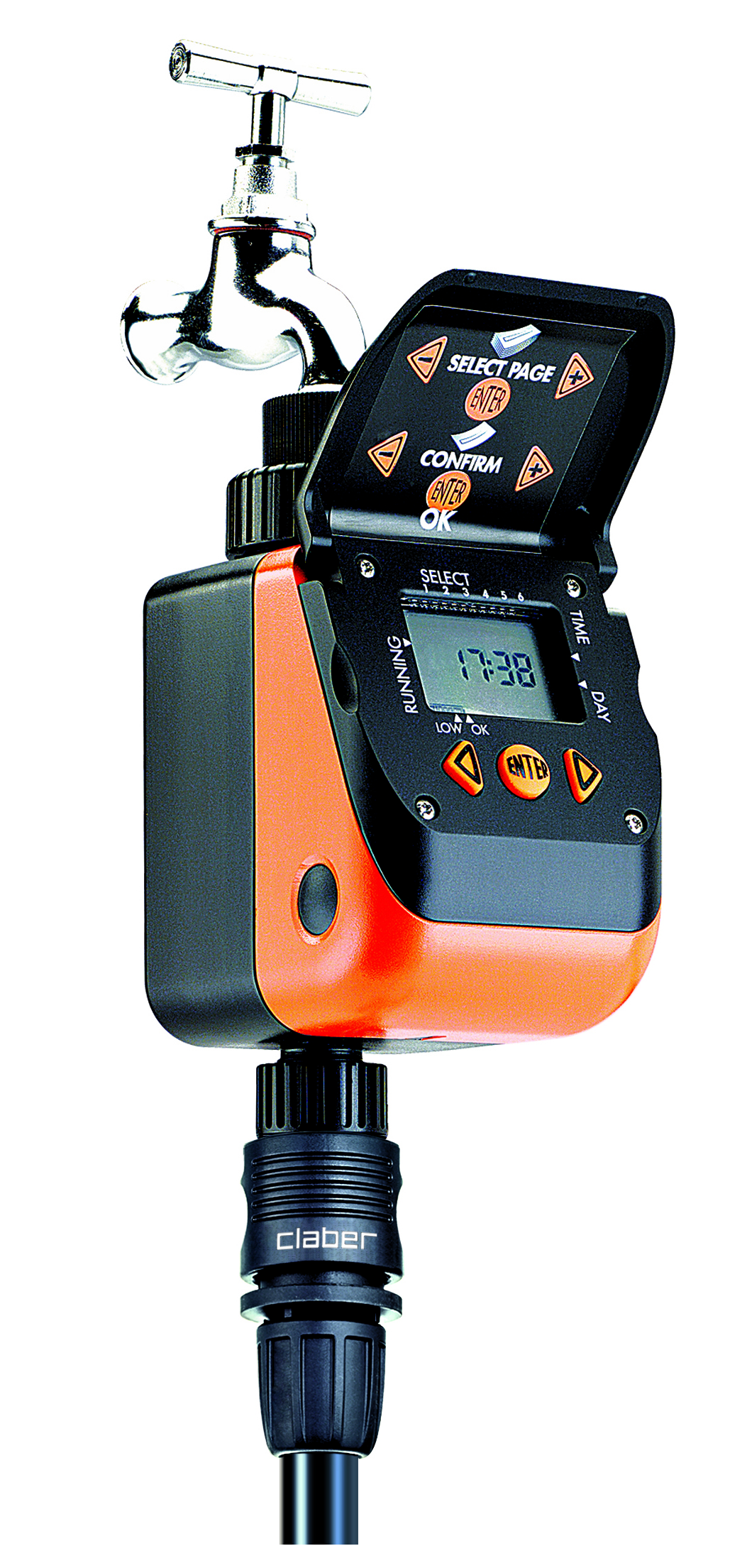 Claber PROGRAMMATORE AQUAUNO VIDEO-6 PLUS Art. 8413