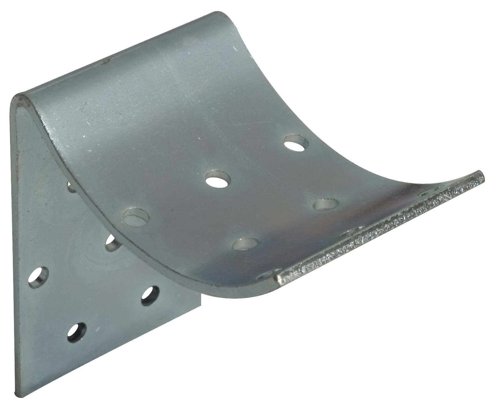 PIASTRA PER PALI TONDI LATO PIANO  mm.80x80x50 25.00 pz - 2