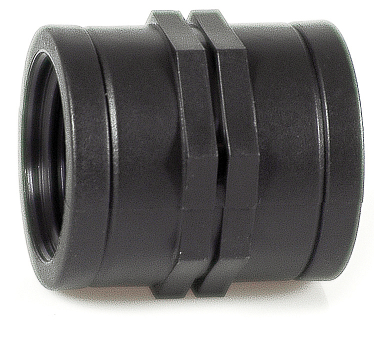 Image of RACCORDO FILETTATO PER TUBO IN POLIETILENE MANICOTTO FEMMINA mis. 3/4 100.00 pz