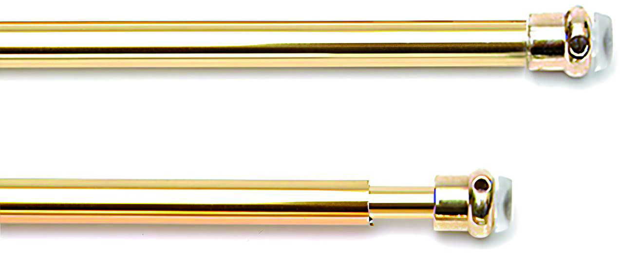 Image of STANGHETTA ESTENSIBILE UNIVERSALE TONDY Col. Oro cm. 63÷110 - pz. 2 10.00 confezioni