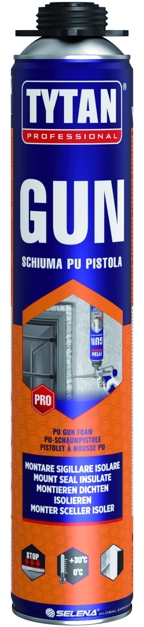 Tytan SCHIUMA POLIURETANICA PREMIUM PER PISTOLA ml. 750 12.00 pz