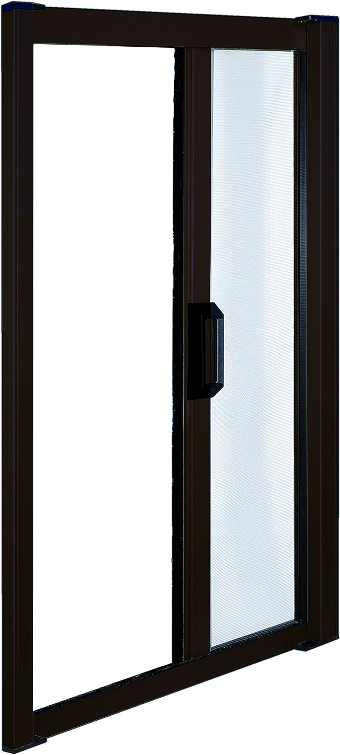 Image of ZANZARIERA ORIZZONTALE IN KIT col. Marrone (RAL 8017) cm. 140x240