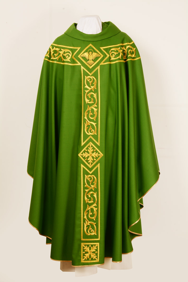 Casula San Marco C108 Verde Sallia di Pura Lana