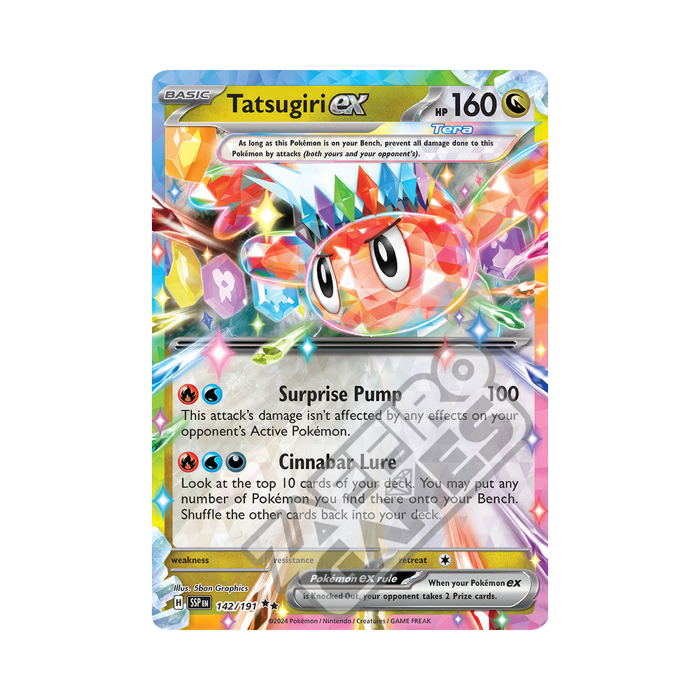 Tatsugiri EX 226/191 FULL ART Surging Sparks Pokémon TCG English NM/M