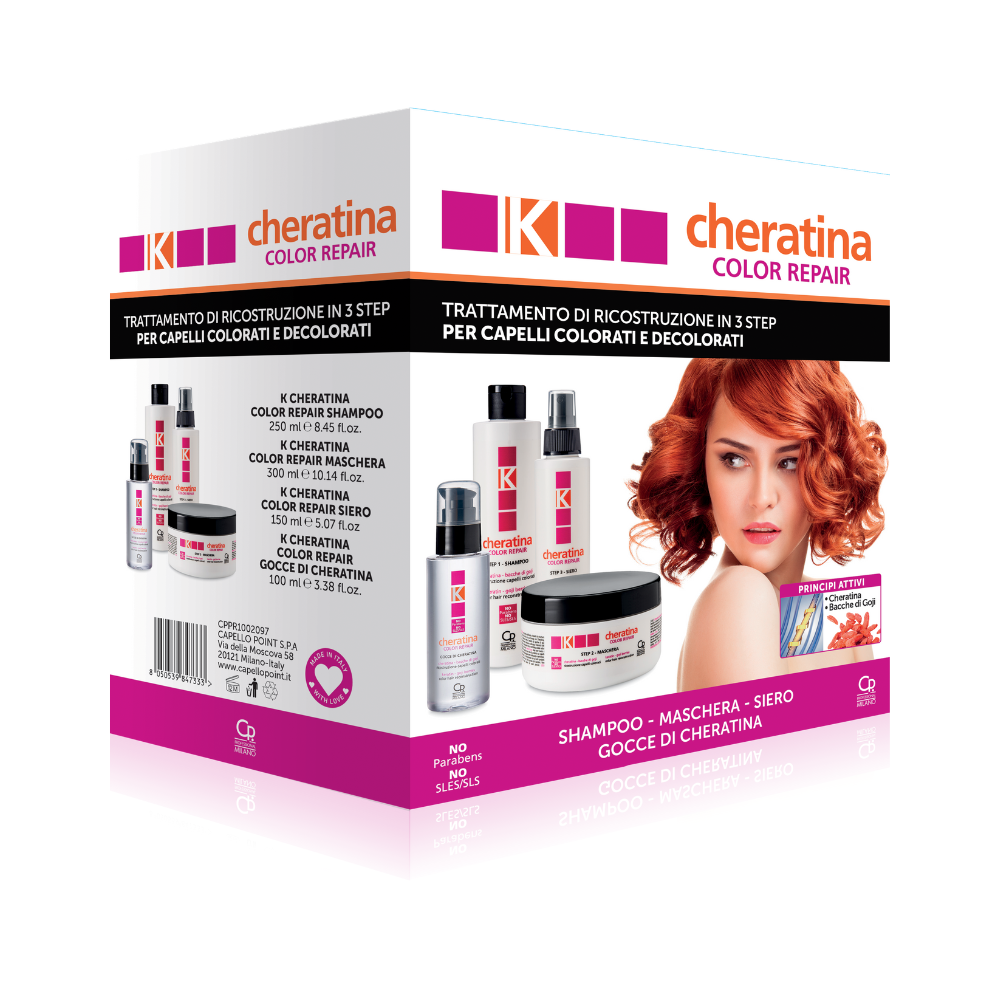 Trattamento Ricostruzione Capelli Colorati