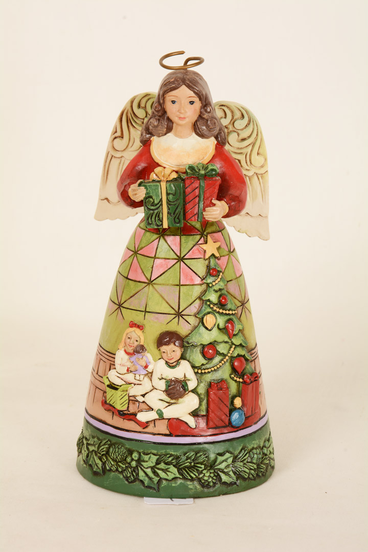 Jim Shore Angelo con pacchi