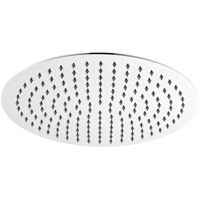 SOFFIONE DOCCIA TONDO ULTRA SLIM ACCIAIO INOX- Diam. 250 mm- DH- pezzi 1