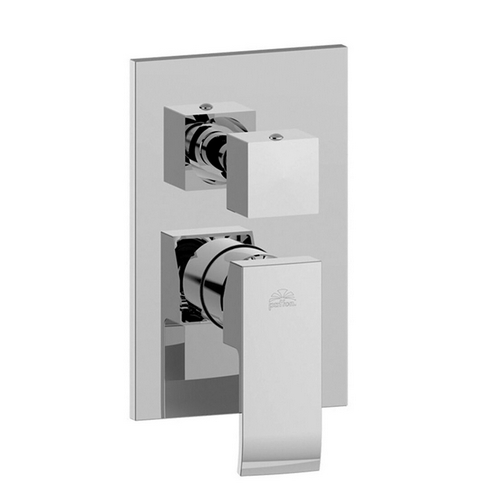 Image of MISCELATORE MONOC. INCASSO DOCCIA CON DEVIATORE 3 VIE ELLE- Cromo- PAFFO- pezzi 1