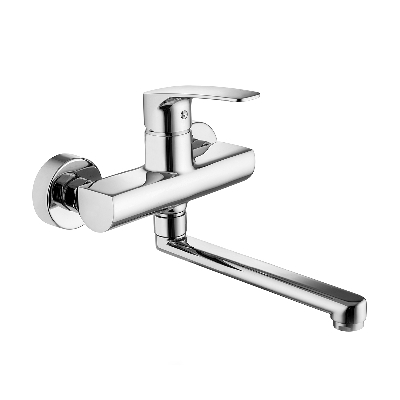 Image of MISCELATORE MONOC. LAVELLO A MURO LINEA LIME- Cromo- PAFFO- pezzi 1