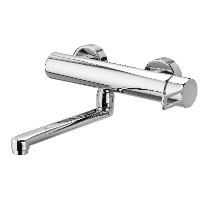 Image of MISCELATORE MONOC. LAVELLO A MURO LINEA RINGO- Cromo- PAFFO- pezzi 1