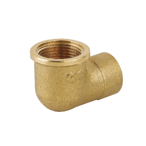 GOMITO RIDOTTO FF IN OTTONE GIALLO- 3/4 x 1/2- CAVAL- pezzi 1