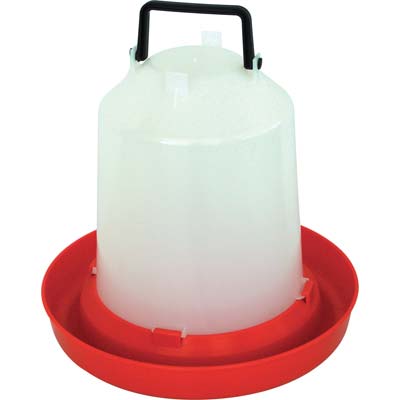 Image of ABBEVERATOIO AVICOLI A SIFONE + MANIGLIA CONTRO - PP LT 5 D CM 30- 10 pezzi