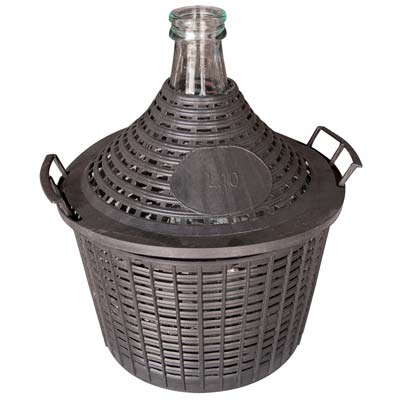 Image of DAMIGIANA BOCCA STRETTA VESTITA VETRO/PLT LT 54