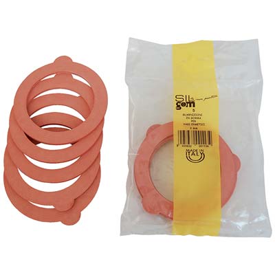 Image of GUARNIZIONE X VASO VETRO ERMETICO SELF - GOMMA H.MM 3 CF=PZ 5- 30 confezioni
