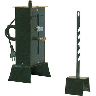 Image of GIRARROSTO 1 SPIEDO ACCIAIO VERN VOLT 230 WATT 5 CM 14X13 H.CM 36
