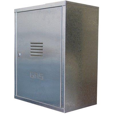 Image of CASSETTA CONTATORE GAS ACCIAIO ZINCATO CM 40X25 H.CM 55
