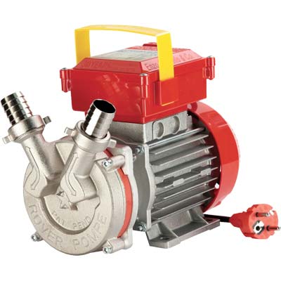 ELETTROPOMPA TRAVASO NOVAX OIL INOX ROVER  25 VOLT 230 WATT 660 LT/H 2500 H.MAX MT 12 MM 25 - 2