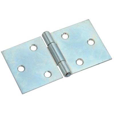 CERNIERA RETTANGOLARE PESANTE 816 VALTOCE - ACCIAIO ZINCATO PERNO FISSO MM 50X95X1,6- 24 pezzi - 2