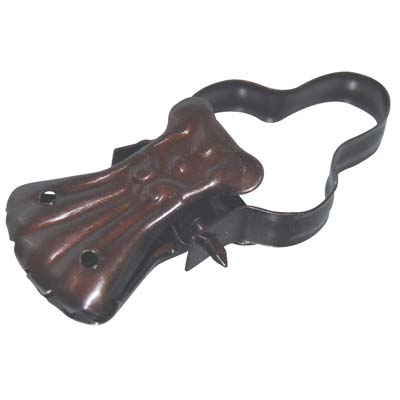 Image of PINZA BAROCCO X ANELLO TENDA - ACCIAIO BRONZATO + ARCO- 100 pezzi