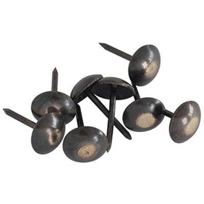 Image of BULLETTA TAPPEZZIERE - ACCIAIO BRONZO SFUMATO CF=PZ 1000 MM 9,0X15- 1 confezioni