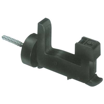 Image of NOTTOLA FERMAPERSIANE AUTOMATICO GRILLO - PLASTICA NERA REGISTRABILE S.MM 44/60 VITE MM 120- 25 pezzi