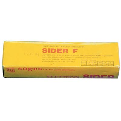 Image of ELETTRODO RUTILICO SIDER F - MM 3,25X450 CF=PZ 375 (3X125)- 1 confezioni